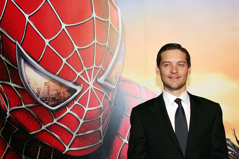 Tobey Maguire na premierze filmu "Spider-Man 3" w 2007 roku / Franco Origlia / Stringer /Getty Images