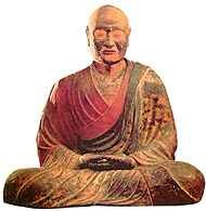Todaiji, posag chińskiego mnicha Ganjina /Encyklopedia Internautica