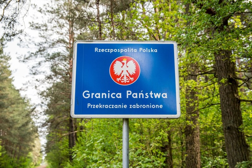Tokary, przejście graniczne we wsi graniczącej z Białorusią /Marcin Bruniecki /Reporter