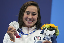​Tokio 2020. Pływanie. Trenowała w "kaczych kupach" i zdobyła medal