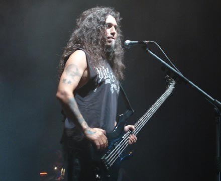Tom Araya (Slayer) fot. Michał Zabrzeski /