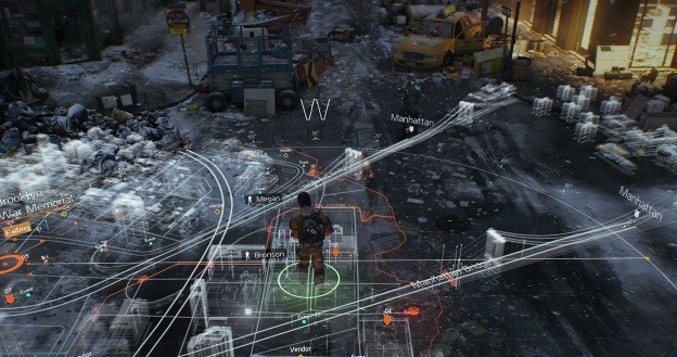 Tom Clancy's The Division - motyw graficzny /materiały prasowe