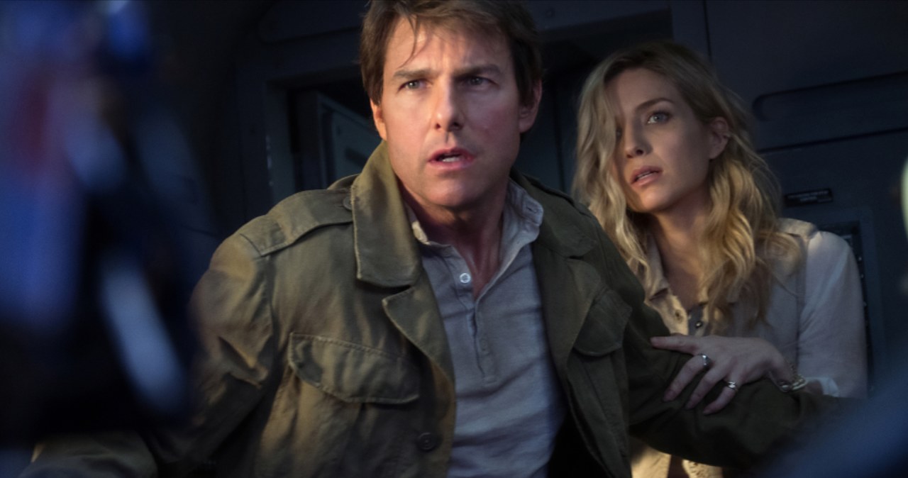 Tom Cruise i Annabelle Wallis w filmie "Mumia" (2017) /materiały prasowe