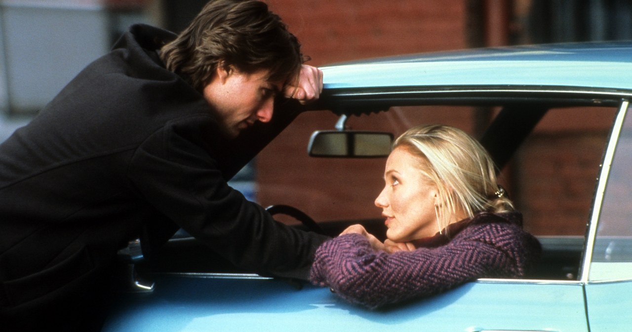Tom Cruise i Cameron Diaz w filmie "Vanilla Sky" /Paramount/Getty Images /Getty Images