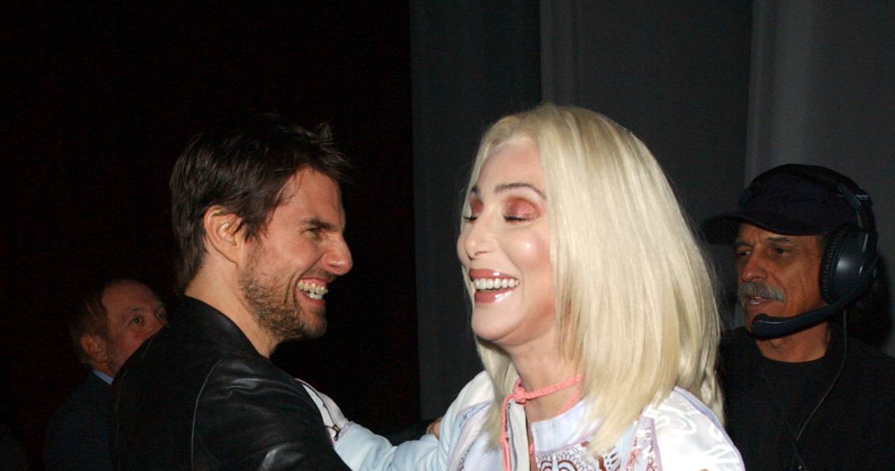 Tom Cruise i Cher w 2002 roku /Getty Images