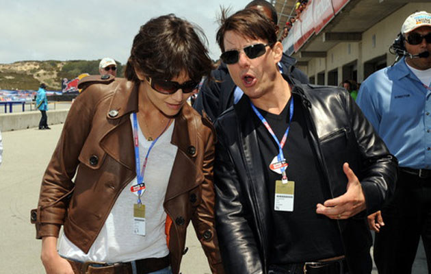 Tom Cruise i Katie Holmes &nbsp; /AFP