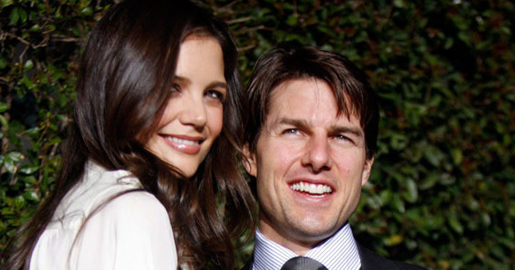 Tom Cruise i Katie Holmes, fot. Kevin Winter &nbsp; /Getty Images/Flash Press Media