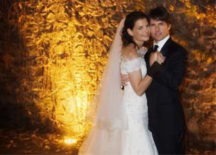 Tom Cruise i Katie Holmes /AFP