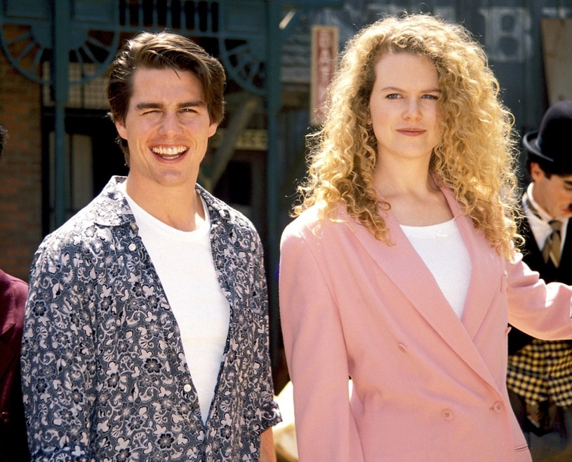 Tom Cruise i Nicole Kidman w 1992 roku, fot. Terry McGinnis/WireImage /Getty Images