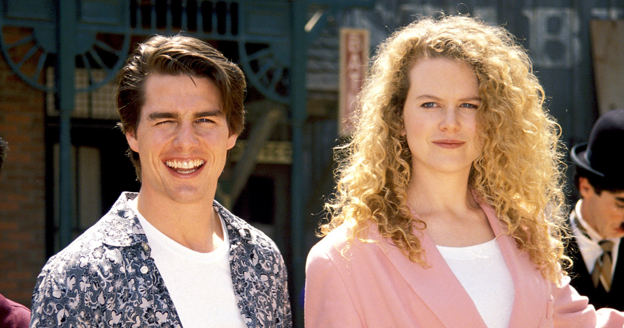 Tom Cruise i Nicole Kidman w 1992 roku, fot. Terry McGinnis/WireImage /Getty Images