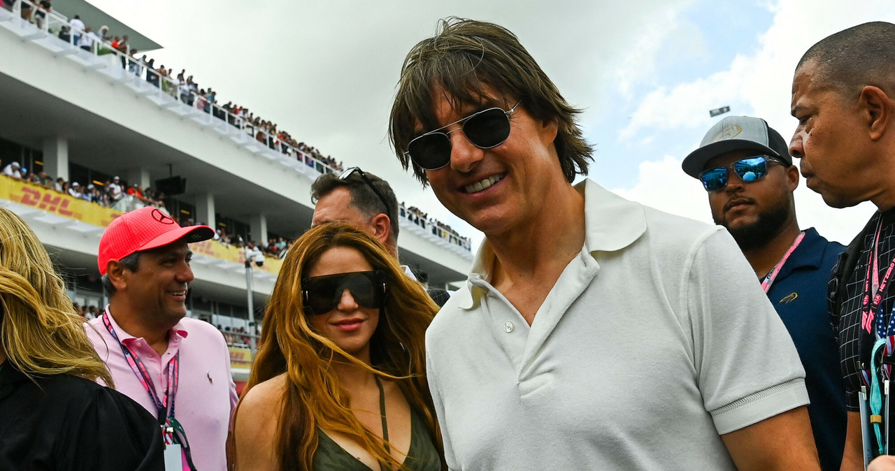 Tom Cruise i Shakira /Chandan Khanna /East News