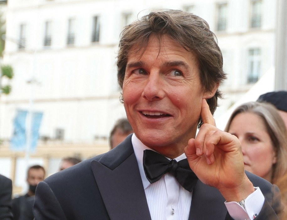 Tom Cruise na festiwalu w Canes w 2022 roku /VALERY HACHE /East News