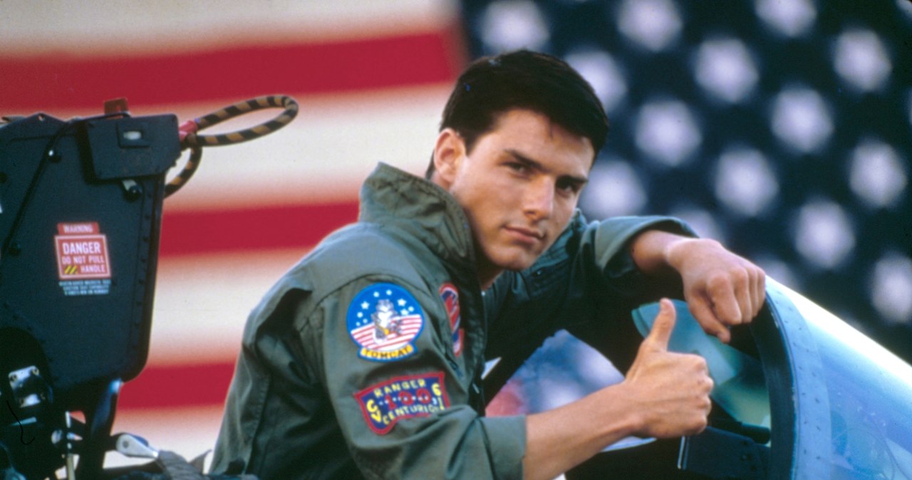 Tom Cruise na planie filmu "Top Gun" (1986) /Paramount Pictures/Sunset Boulevard/Corbis via Getty Images /Getty Images