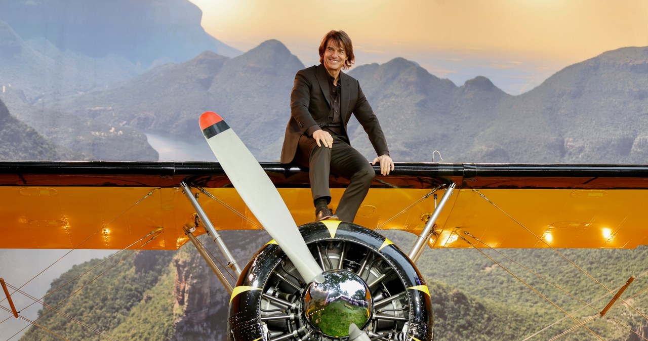 Tom Cruise na premierze "Mission: Impossible - The Final Reckoning" / John Phillips / Stringer /Getty Images