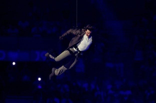 Tom Cruise na Stade de France /PHIL NOBLE/AFP/East News /East News