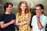 Tom Cruise, Nicole Kidman i Ajejandro Amenabar /EPA