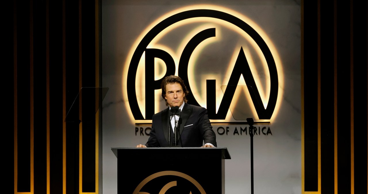Tom Cruise podczas rozdania nagród Gildii Producentów w 2023 roku /Kevin Winter/GA / Contributor /Getty Images