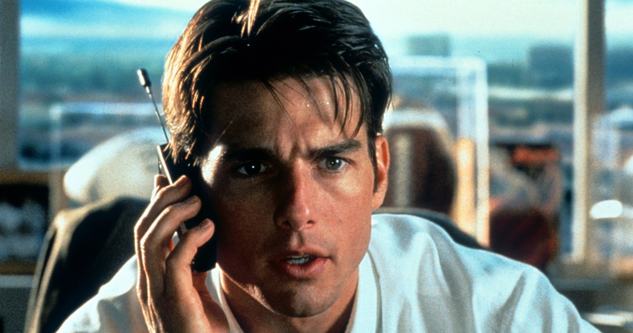Tom Cruise w filmie "Jerry Maguire" /Columbia TriStar / Handout /Getty Images