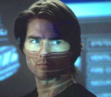 Tom Cruise w filmie "Mission: Impossible 2" /