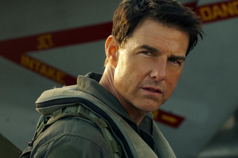 Tom Cruise w scenie z filmu "Top Gun: Maverick" /materiały prasowe