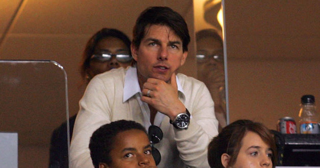 Tom Cruise z adoptowanymi dziećmi, Isabellą i Connorem, fot. Victor Decolongon &nbsp; /Getty Images/Flash Press Media