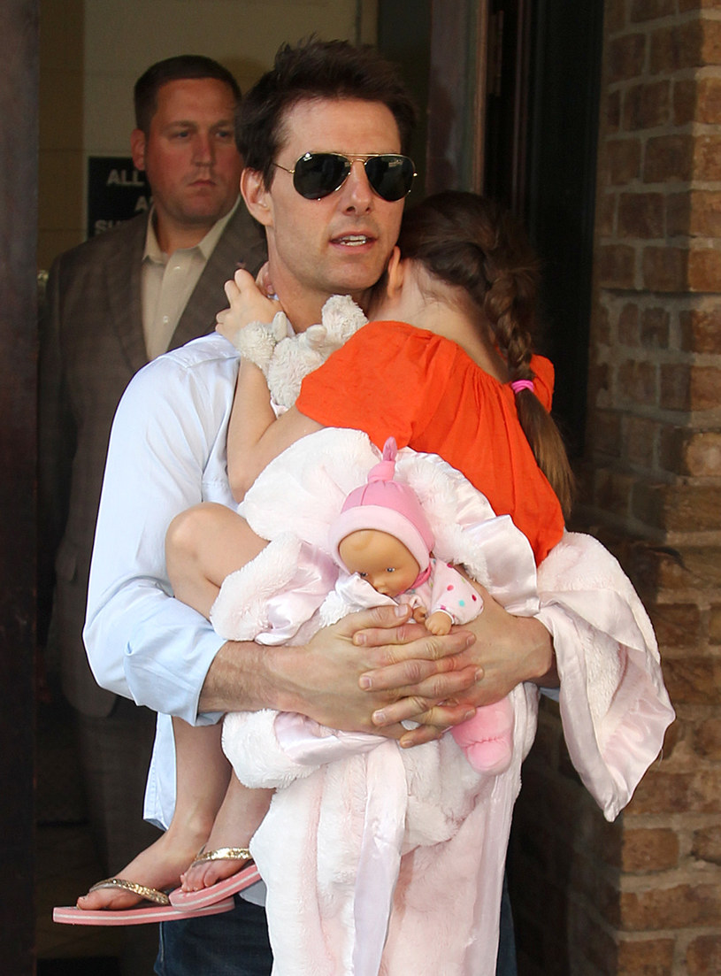 Tom Cruise z córką Suri /Splashnews