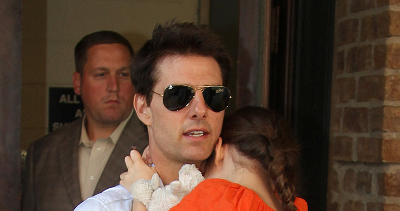 Tom Cruise z córką Suri /Splashnews