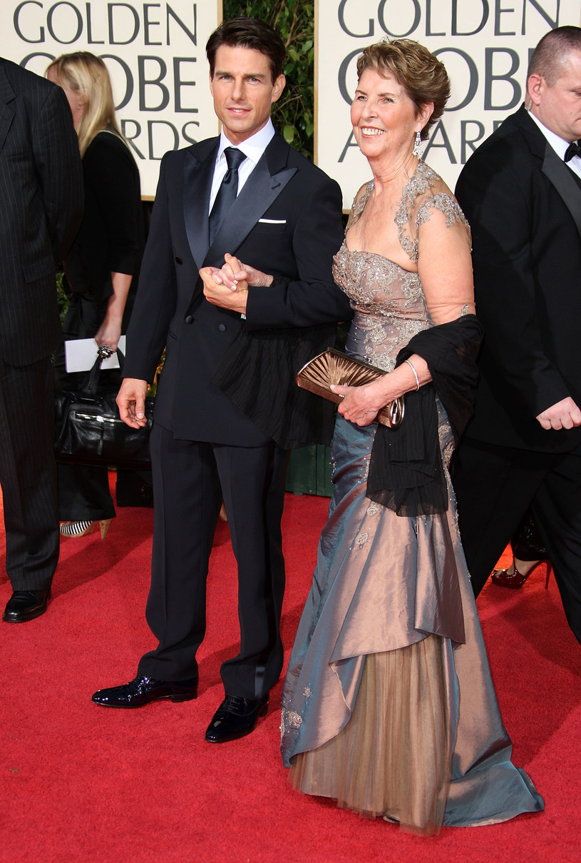 Tom Cruise z mamą /Frazer Harrison /Getty Images