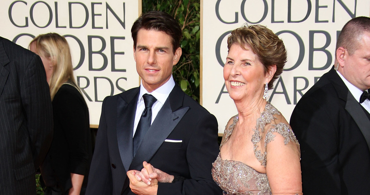 Tom Cruise z mamą /Frazer Harrison /Getty Images