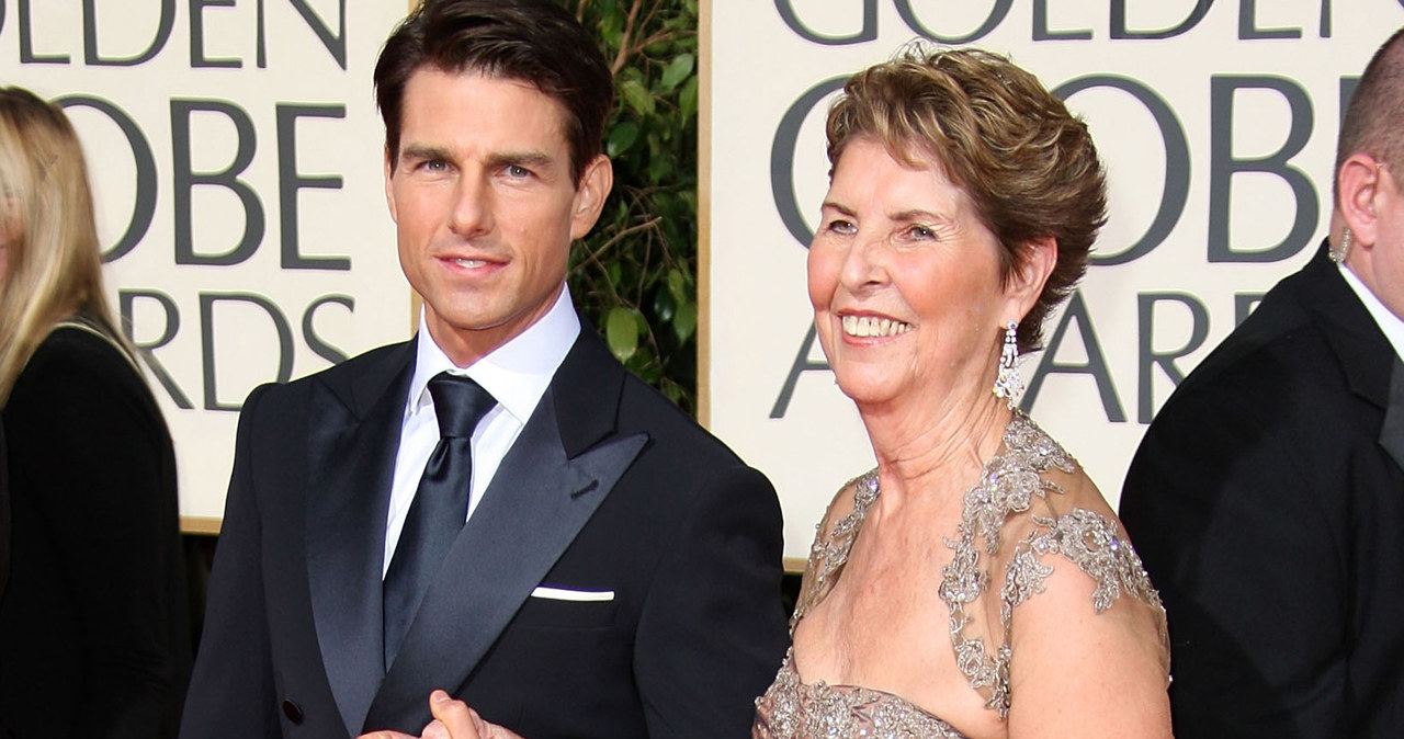 Tom Cruise z mamą /Frazer Harrison /Getty Images