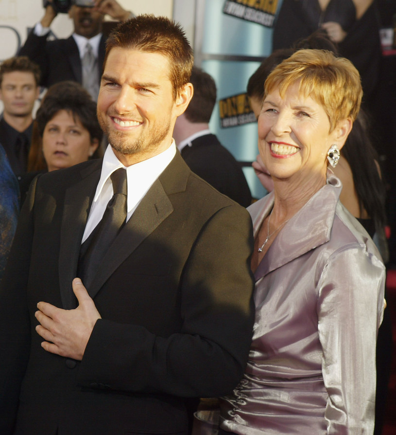 Tom Cruise z matką /Getty Images