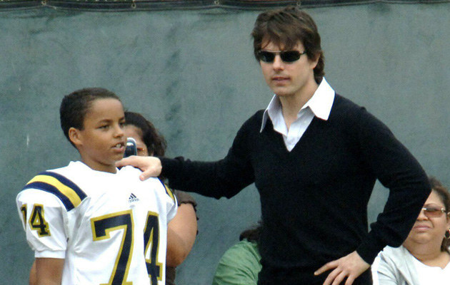 Tom Cruise z synem Connorem &nbsp; /Splashnews