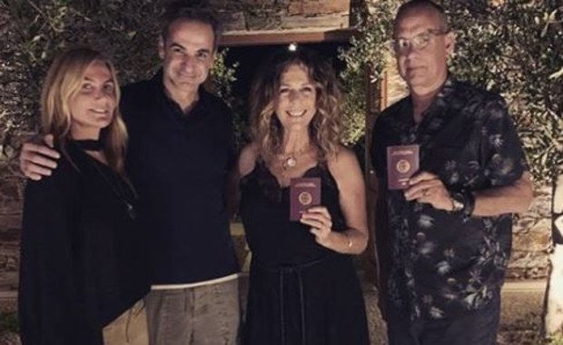 Tom Hanks i jego żona Rita Wilson zostali obywatelami Grecji