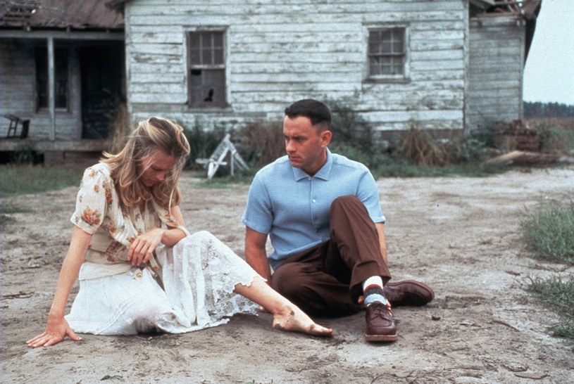 Tom Hanks i Robin Wright w filmie "Forrest Gump" /Mary Evans Picture Library /East News