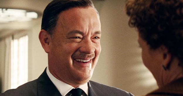 Tom Hanks jako Walt Disney w filmie "Ratując pana Banksa". /materiały dystrybutora