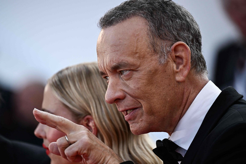 Tom Hanks na festiwalu w Cannes. /LOIC VENANCE/AFP/East News /East News