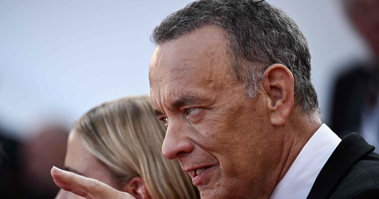 Tom Hanks na festiwalu w Cannes. /LOIC VENANCE/AFP/East News /East News