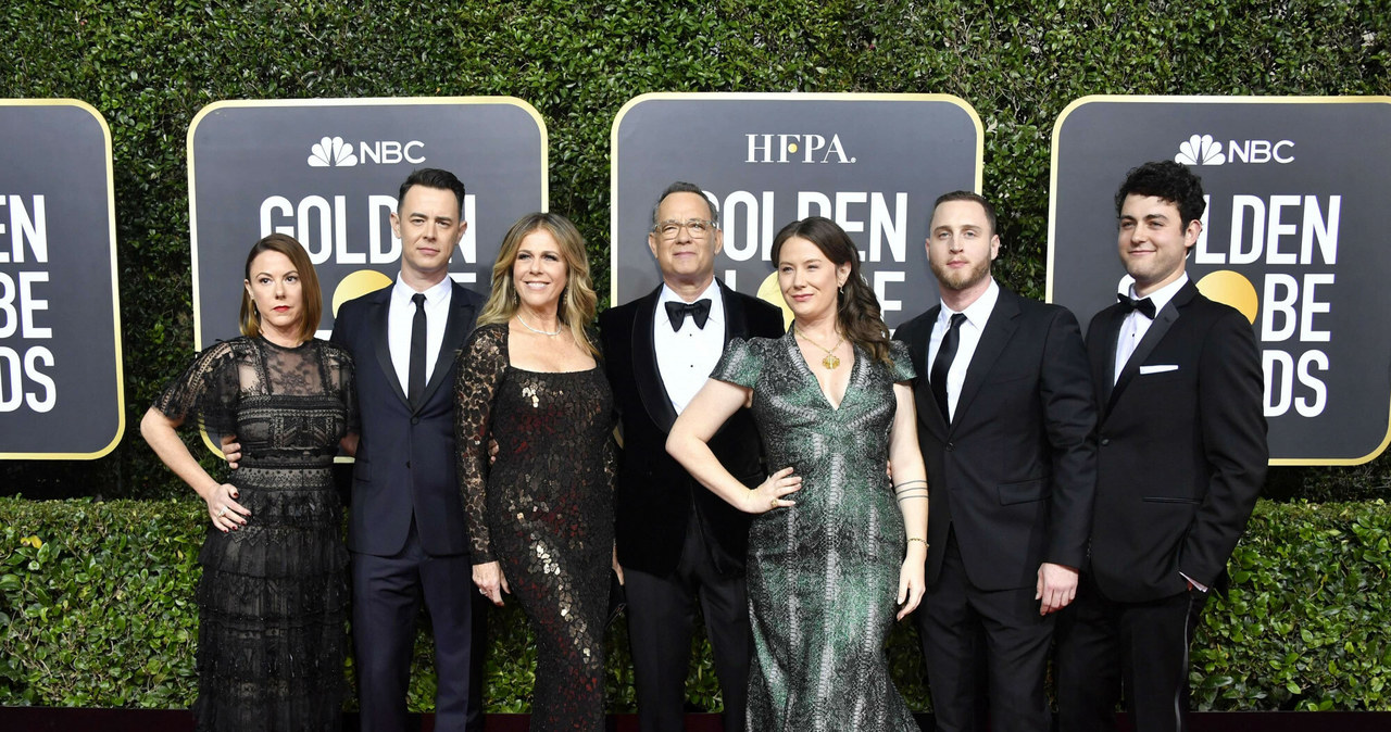 Tom Hanks z rodziną /Frazer Harisson /East News