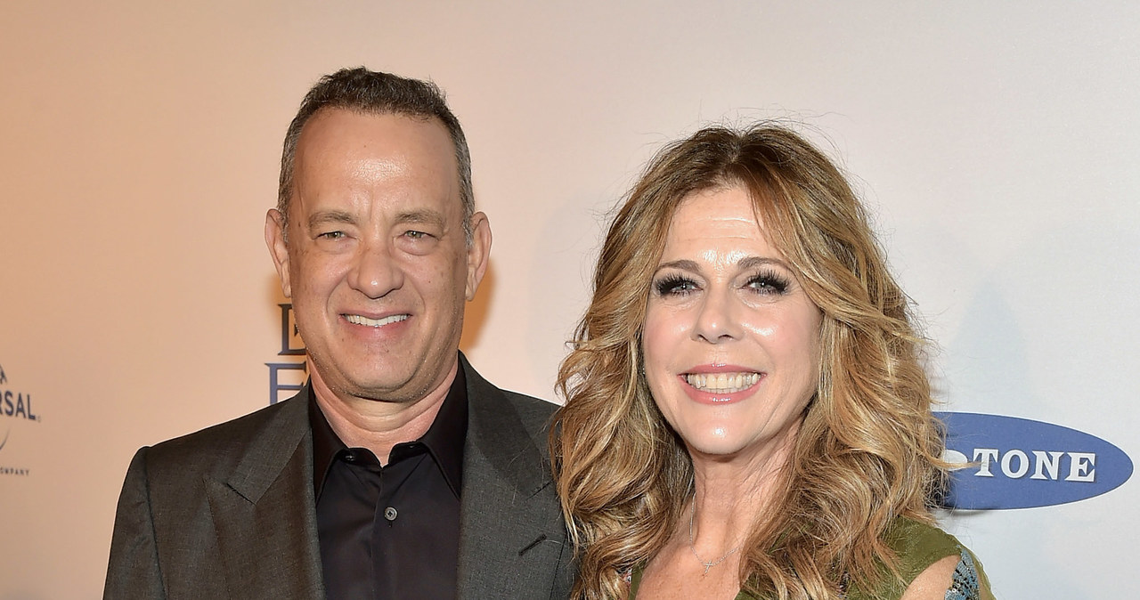 Tom Hanks z żoną Ritą /Theo Wargo /Getty Images