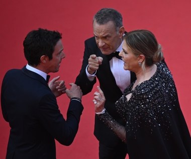 Tom Hanks zrobił awanturę na czerwonym dywanie w Cannnes? Żona zabrała głos