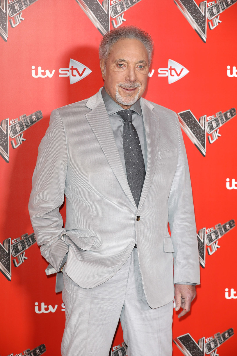 Tom Jones w programie "The Voice", fot.Tim P. Whitby/Tim P. Whitby /Getty Images