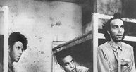 Tom Waits, John Lurie i Roberto Benigni w filmie Poza prawem, reż. Jim Jarmusch, 1986 /Encyklopedia Internautica