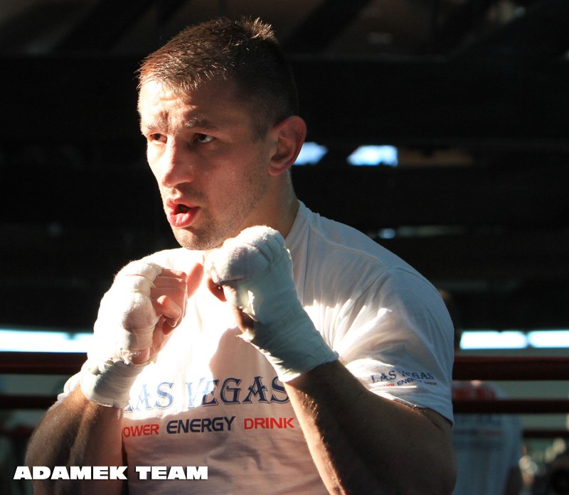 Tomasz Adamek ostro trenuje przed grudniową walką /Adamek Team /RMF FM