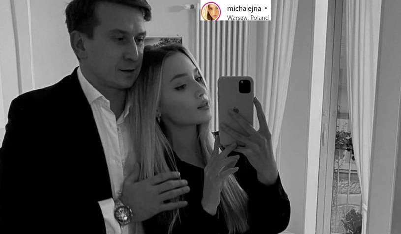 Tomasz Barański i Michalina Warulik, fot. https://www.instagram.com/michalejna/ /Instagram
