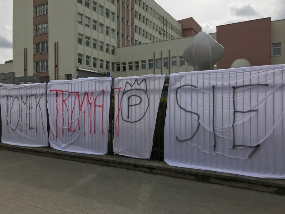 Tomasz Gollob przebywa w szpitalu wojskowym w Bydgoszczy /Paweł Balinowski /RMF FM