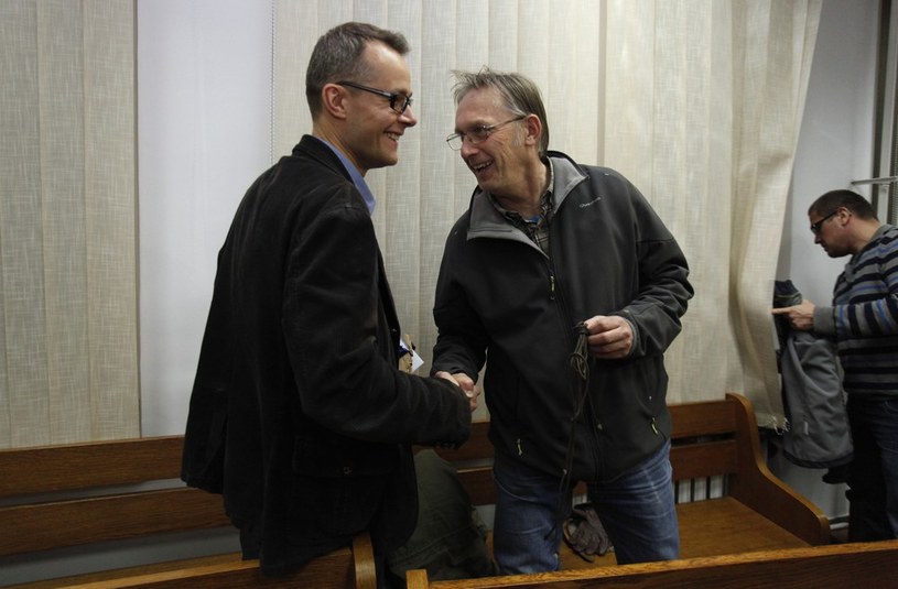 Tomasz Gzell z PAP i Jan Pawlicki z TV Republika /Stefan Maszewski /Reporter