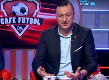 Tomasz Hajto na łopatkach po słownym starciu z Romanem Kołtoniem w "Cafe Futbol"