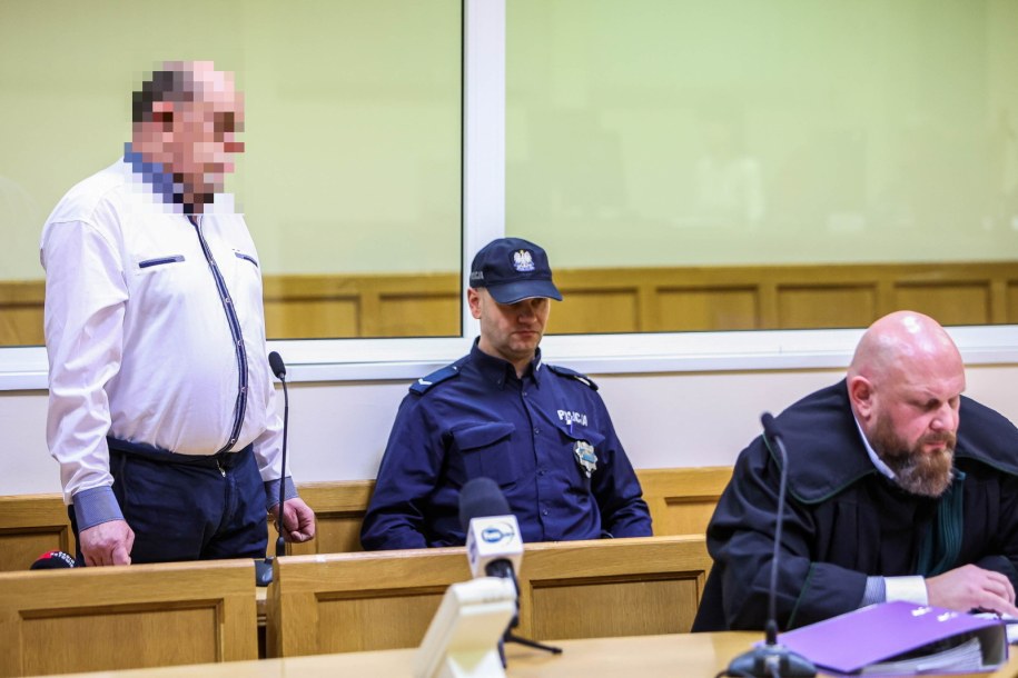 Tomasz J. w sądzie /Waldemar Deska /PAP