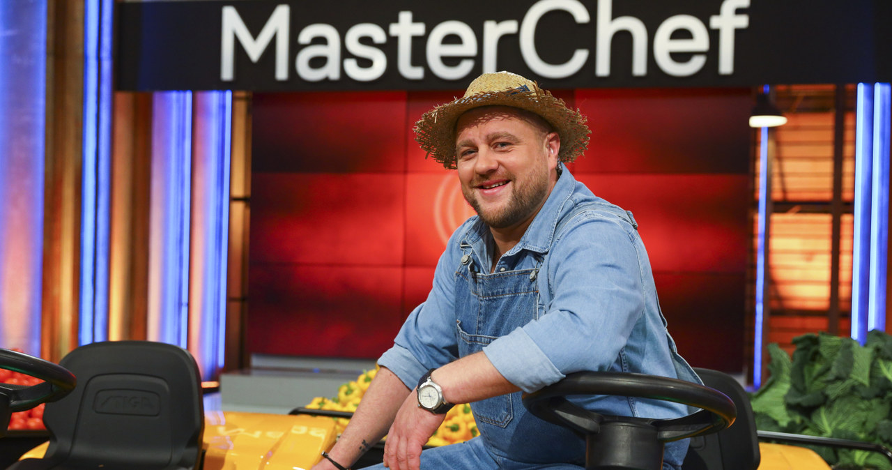 Tomasz Jakubiak na planie programu "MasterChef Junior" / Filip Radwanski /AKPA