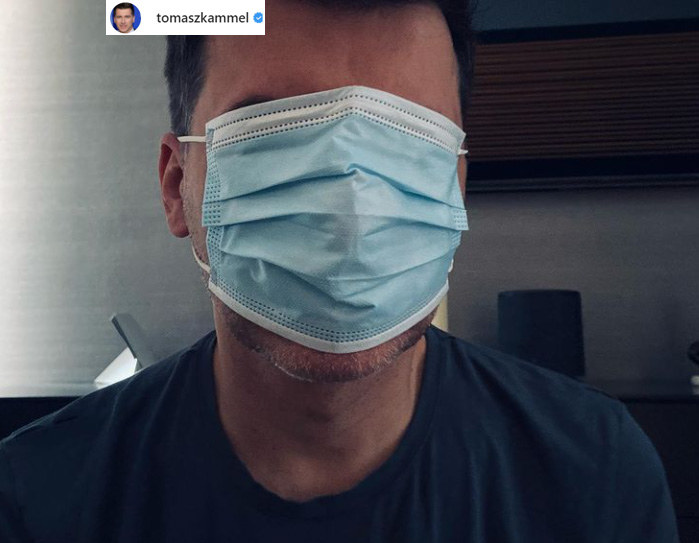 Tomasz Kammel na swoim Instagramie zaapelował o noszenie maseczek i przytoczył kilka historii, których był świadkiem - https://www.instagram.com/p/CM2YGwYDEAm/ /Instagram/tomaszkammel  /Instagram